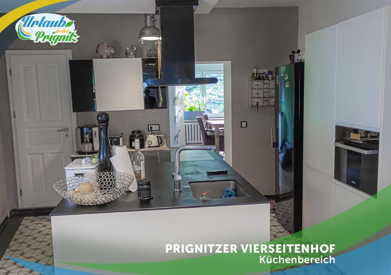 Bauernhof-Streichel-Zoo-Kombi-Familien-Suite-Im-Wald-Am-See Gulow Bagian luar foto