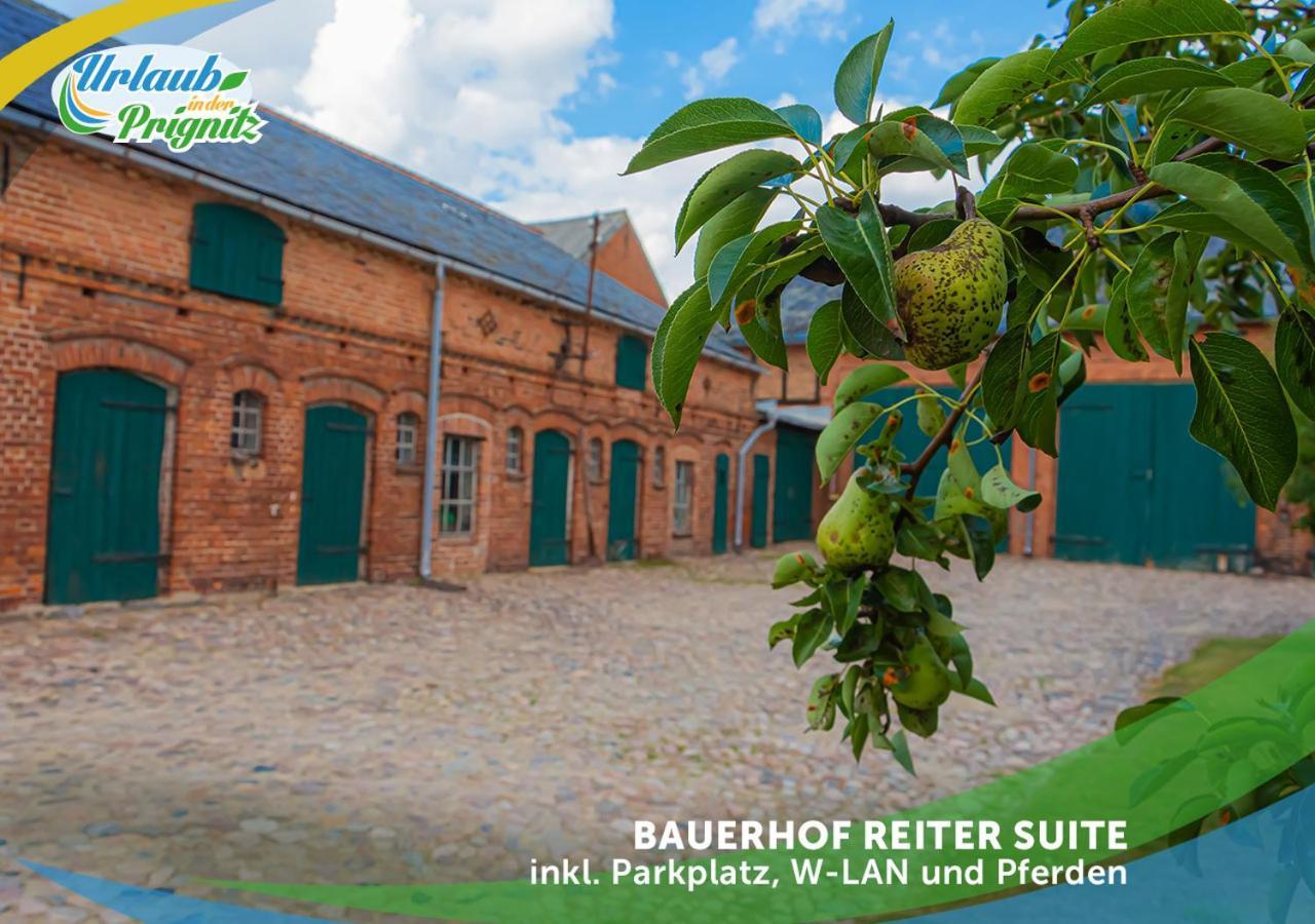 Bauernhof-Streichel-Zoo-Kombi-Familien-Suite-Im-Wald-Am-See Gulow Bagian luar foto