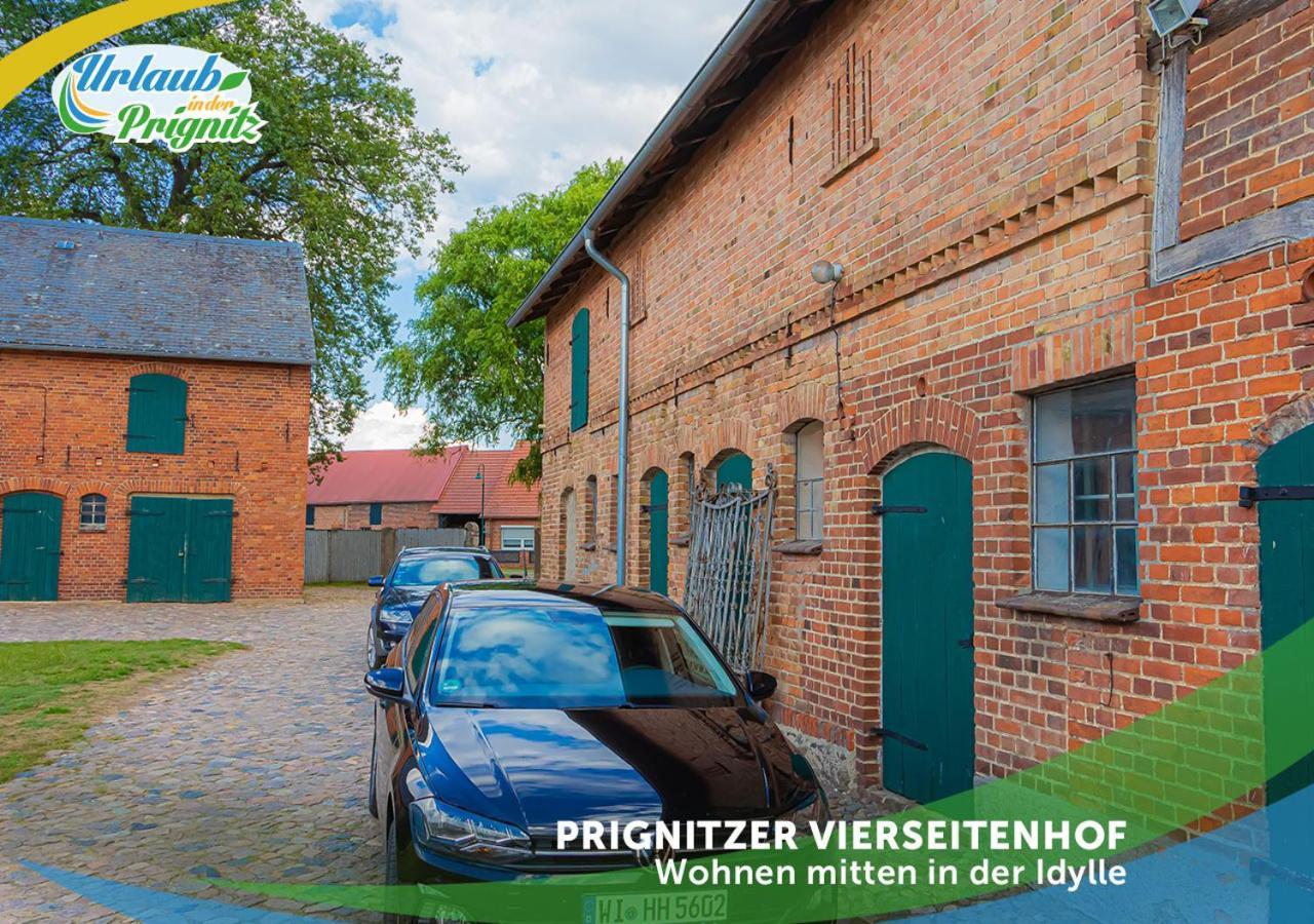 Bauernhof-Streichel-Zoo-Kombi-Familien-Suite-Im-Wald-Am-See Gulow Bagian luar foto