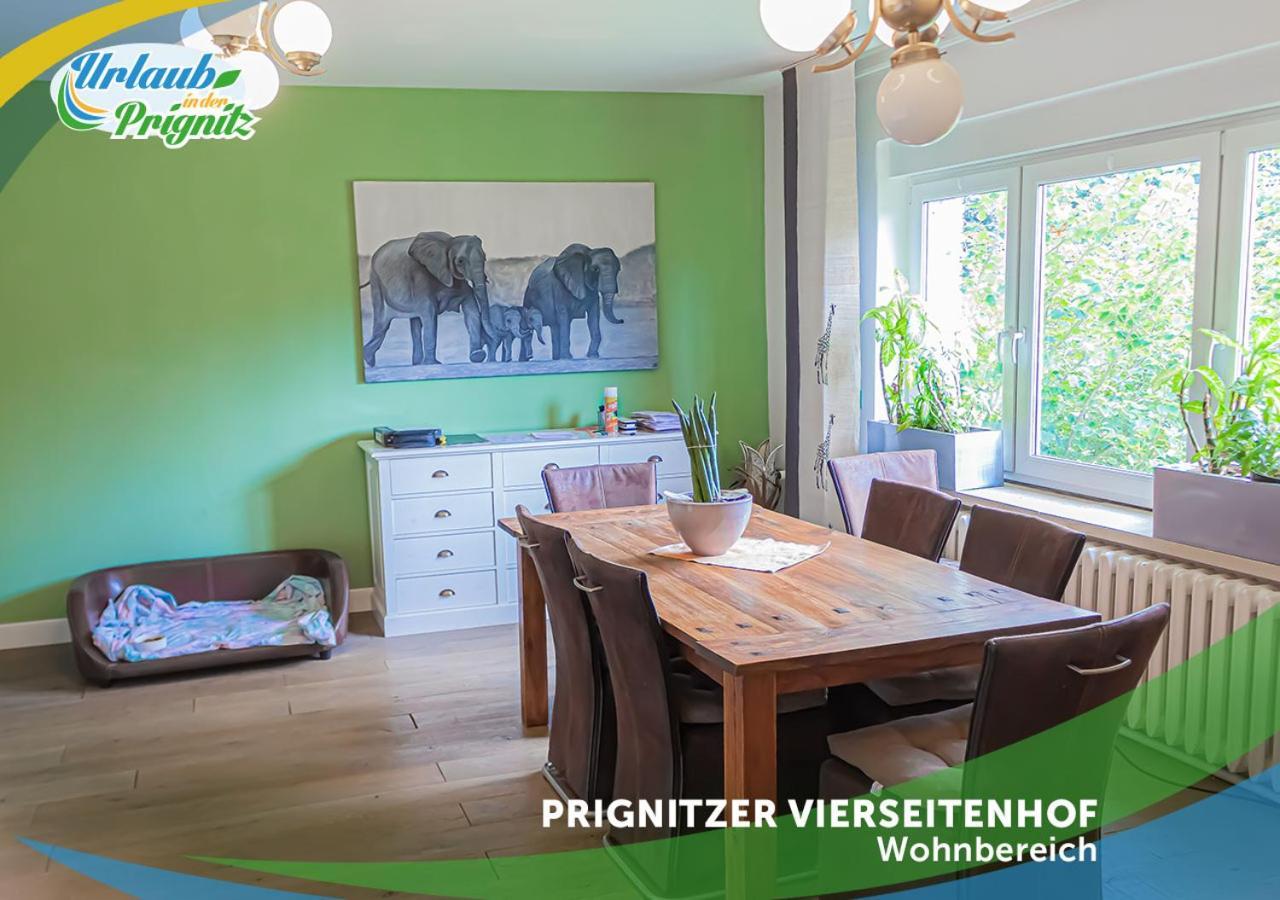 Bauernhof-Streichel-Zoo-Kombi-Familien-Suite-Im-Wald-Am-See Gulow Bagian luar foto